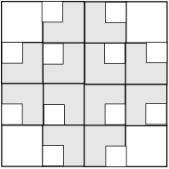 111 tile pattern